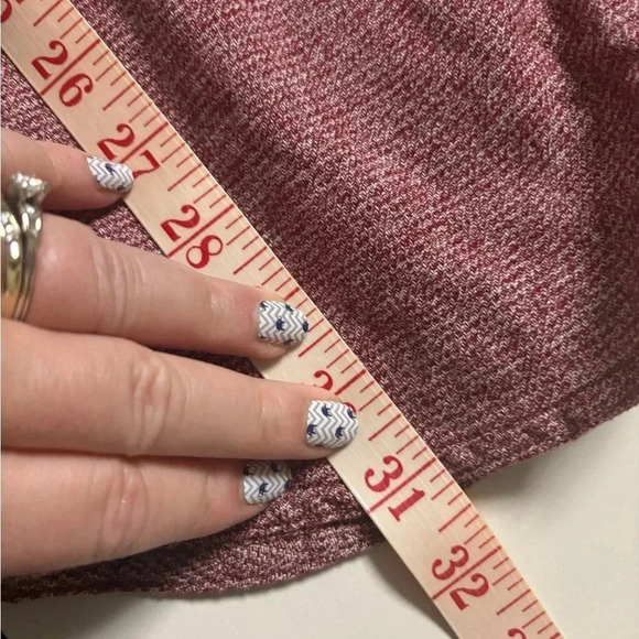 Duluth Trading Men’s Long Sleeve Relaxed Fit Muted Red Button Up Shirt Medium - Picture 4 of 5